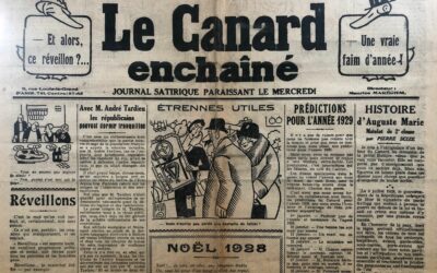 N° 652 du Canard Enchaîné – 26 Décembre 1928