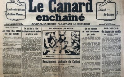N° 654 du Canard Enchaîné – 9 Janvier 1929