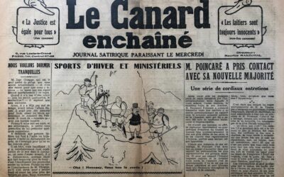 N° 656 du Canard Enchaîné – 23 Janvier 1929