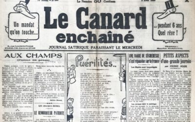 N° 666 du Canard Enchaîné – 3 Avril 1929
