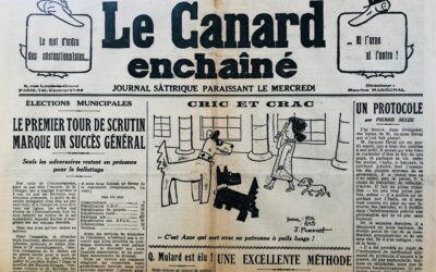 N° 671 du Canard Enchaîné –  8 Mai 1929