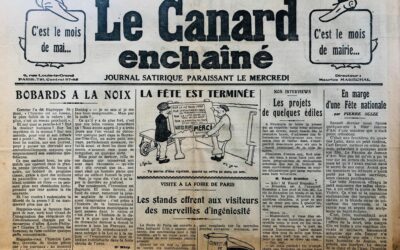 N° 672 du Canard Enchaîné –  15 Mai 1929