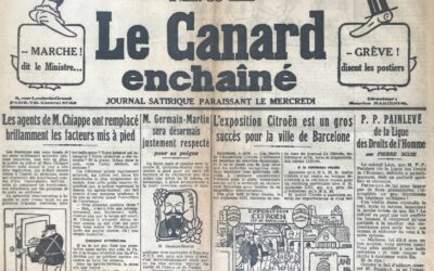 N° 675 du Canard Enchaîné –  5 Juin 1929