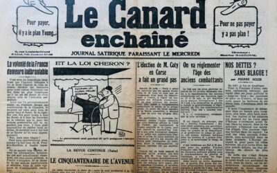 N° 678 du Canard Enchaîné –  26 Juin 1929
