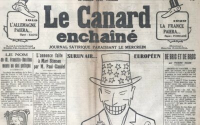 N° 679 du Canard Enchaîné –  3 Juillet 1929