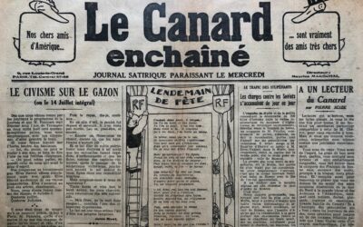 N° 681 du Canard Enchaîné –  17 Juillet 1929