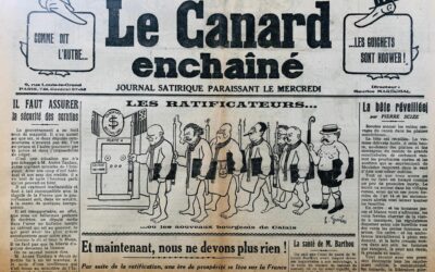 N° 682 du Canard Enchaîné –  24 Juillet 1929