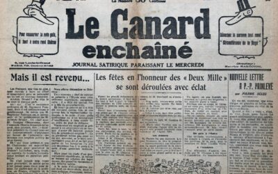 N° 684 du Canard Enchaîné –  7 Août 1929
