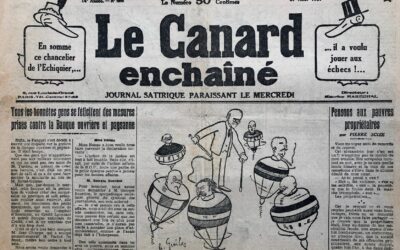 N° 686 du Canard Enchaîné –  21 Août 1929