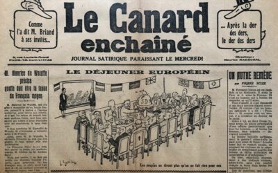 N° 689 du Canard Enchaîné –  11 Septembre 1929