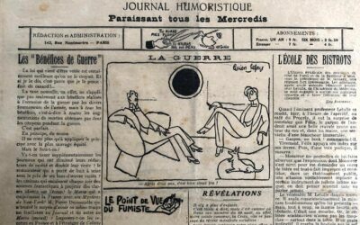 N° 7 du Canard Enchaîné –  16 Août 1916