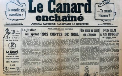 N° 703 du Canard Enchaîné –  18 Décembre 1929
