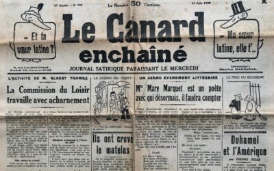 N° 730 du Canard Enchaîné –  25 Juin 1930
