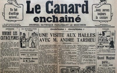 N° 733 du Canard Enchaîné – 16 Juillet 1930