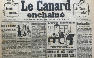 N° 737 du Canard Enchaîné – 13 Août 1930