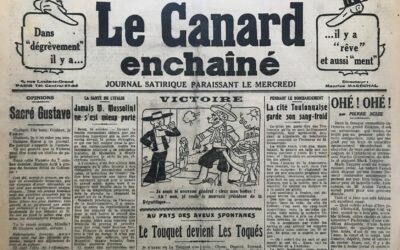 N° 746 du Canard Enchaîné –  15 Octobre 1930
