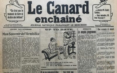 N° 750 du Canard Enchaîné –  12 Novembre 1930