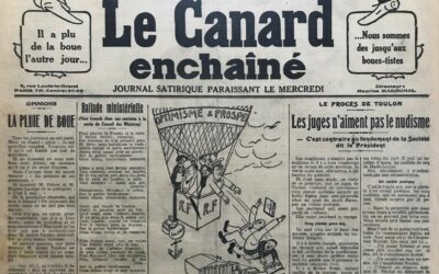 N° 753 du Canard Enchaîné –  3 Décembre 1930