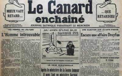N° 754 du Canard Enchaîné –  10 Décembre 1930