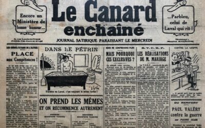 N° 761 du Canard Enchaîné –  28 Janvier 1931