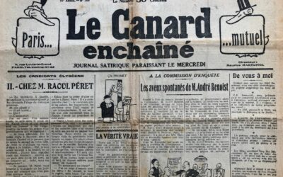 N° 765 du Canard Enchaîné –  25 Février 1931