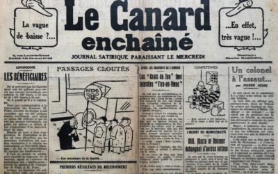 N° 767 du Canard Enchaîné –  11 Mars 1931