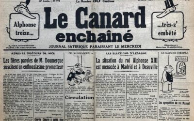 N° 772 du Canard Enchaîné –  15 Avril 1931