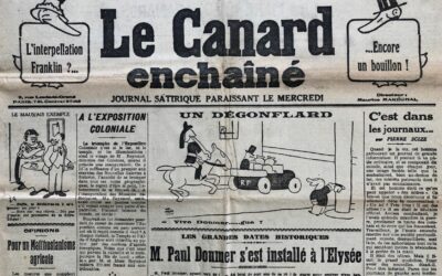 N° 781 du Canard Enchaîné –  17 Juin 1931