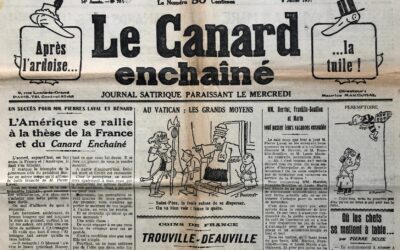 N° 784 du Canard Enchaîné –  8 Juillet 1931