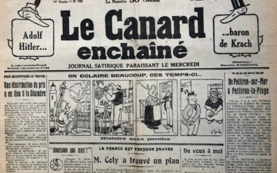 N° 785 du Canard Enchaîné –  15 Juillet 1931
