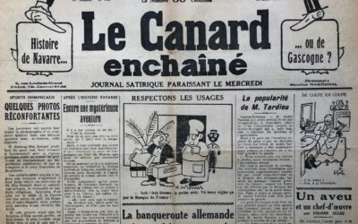 N° 790 du Canard Enchaîné –  19 Août 1931