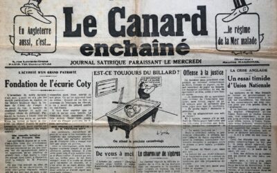 N° 791 du Canard Enchaîné –  26 Août 1931