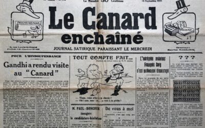 N° 794 du Canard Enchaîné –  16 Septembre 1931