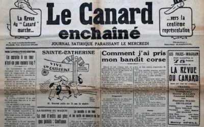 N° 804 du Canard Enchaîné –  25 Novembre 1931