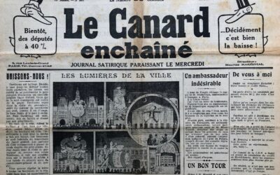 N° 807 du Canard Enchaîné –  16 Décembre 1931