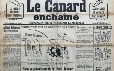 N° 810 du Canard Enchaîné –  6 Janvier 1932