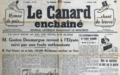 N° 814 du Canard Enchaîné –  3 Février 1932