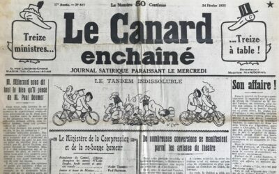 N° 817 du Canard Enchaîné –  24 Février 1932