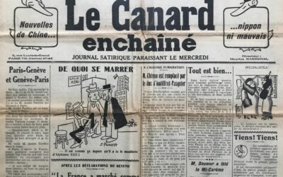 N° 818 du Canard Enchaîné –  2 Mars 1932