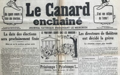 N° 821 du Canard Enchaîné –  23 Mars 1932
