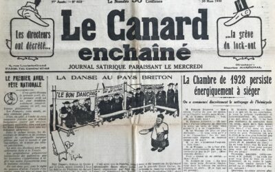 N° 822 du Canard Enchaîné –  30 Mars 1932