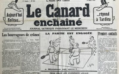 N° 824 du Canard Enchaîné –  13 Avril 1932