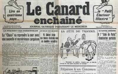 N° 826 du Canard Enchaîné –  27 Avril 1932