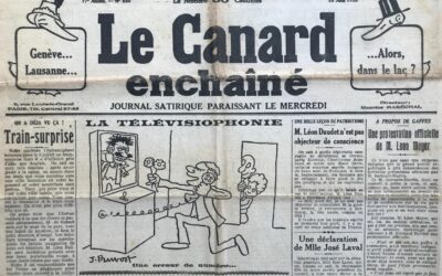 N° 833 du Canard Enchaîné –  15 Juin 1932