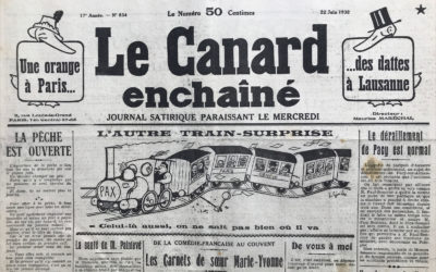 N° 834 du Canard Enchaîné –  22 Juin 1932