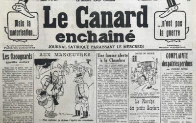 N° 847 du Canard Enchaîné –  21 Septembre 1932