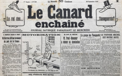 N° 848 du Canard Enchaîné –  28 Septembre 1932