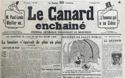 N° 850 du Canard Enchaîné –  12 Octobre 1932
