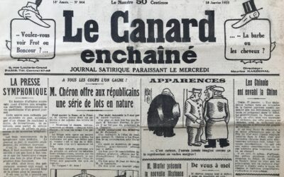 N° 864 du Canard Enchaîné –  18 Janvier 1933