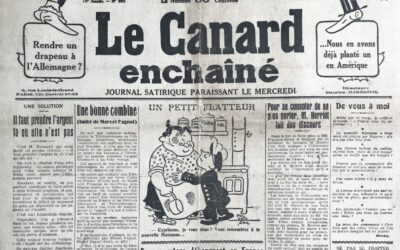 N° 865 du Canard Enchaîné –  25 Janvier 1933